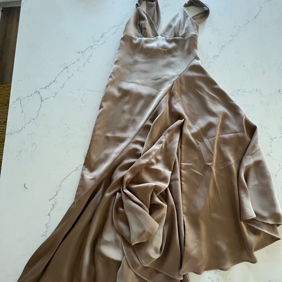 Fame and Partners Tan Maxi Dress - Picture 5 of 11